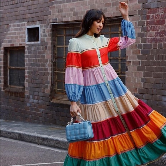 Zimmermann Dresses & Skirts - Zimmermann Riders Multi Tiered Dress